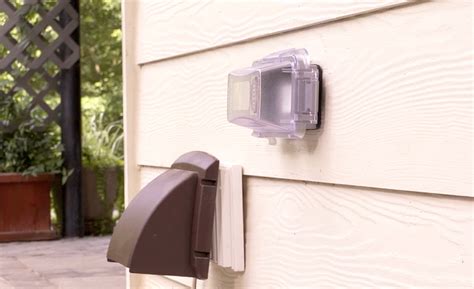 best way to mount electrical box outside on a post|how to add electrical boxes.